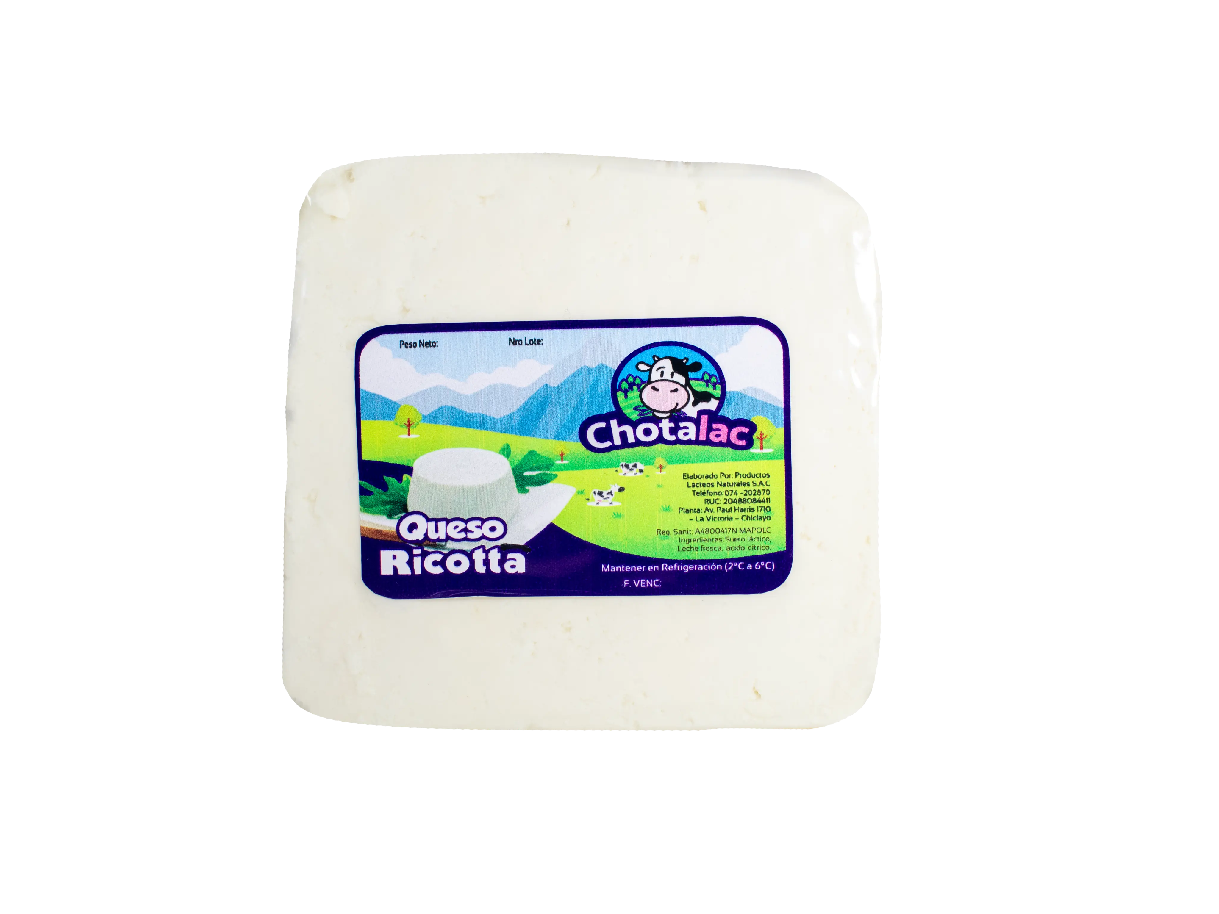 Queso Ricotta 500 gr