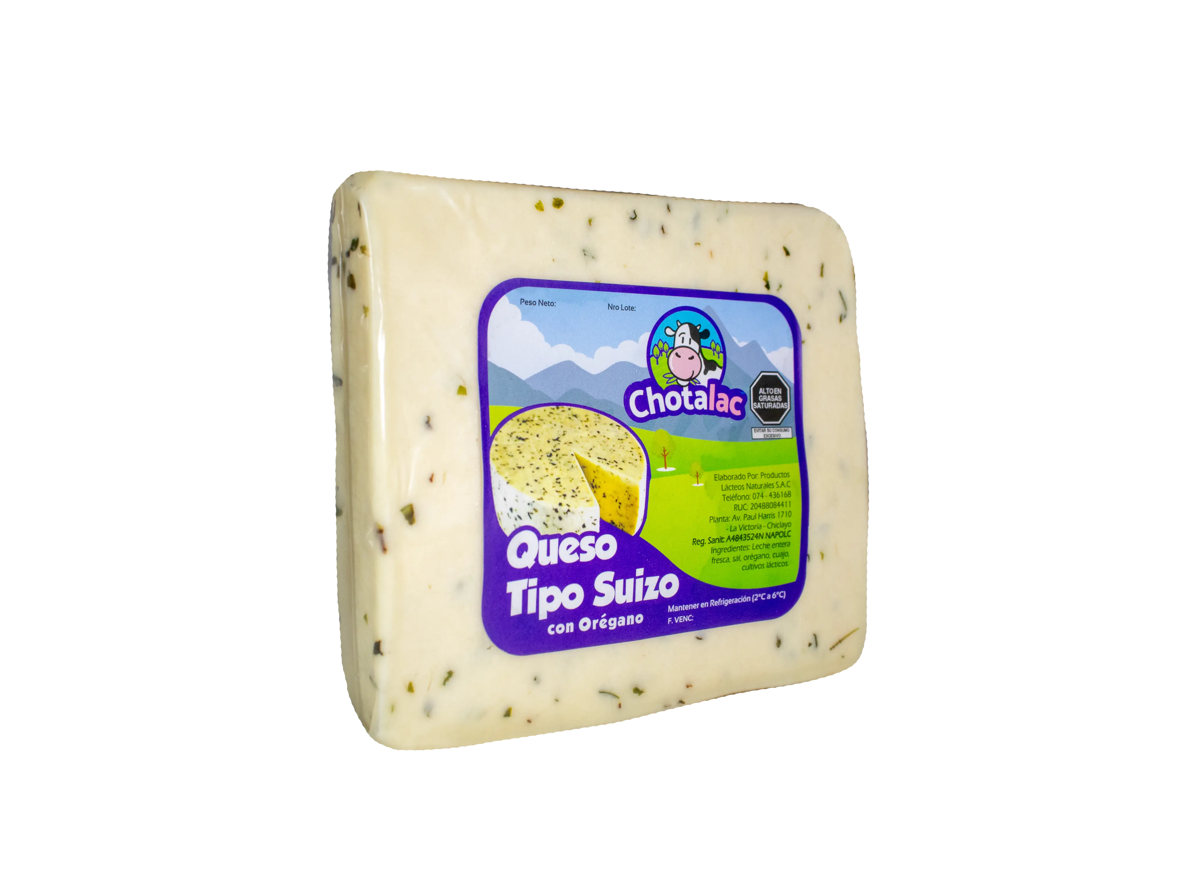 Queso Suizo con Orégano - Vista 3