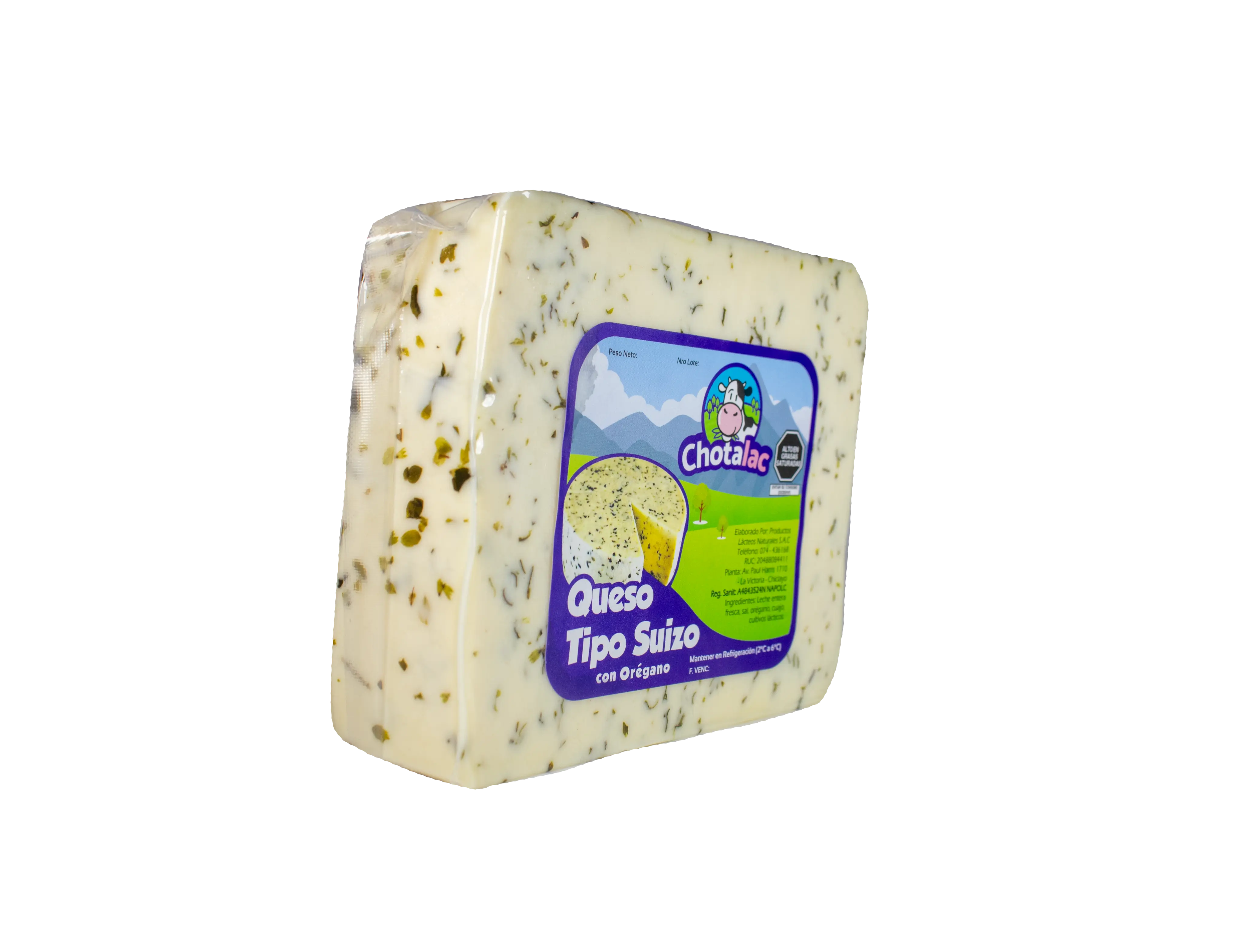 Queso Suizo con Orégano - Vista 3
