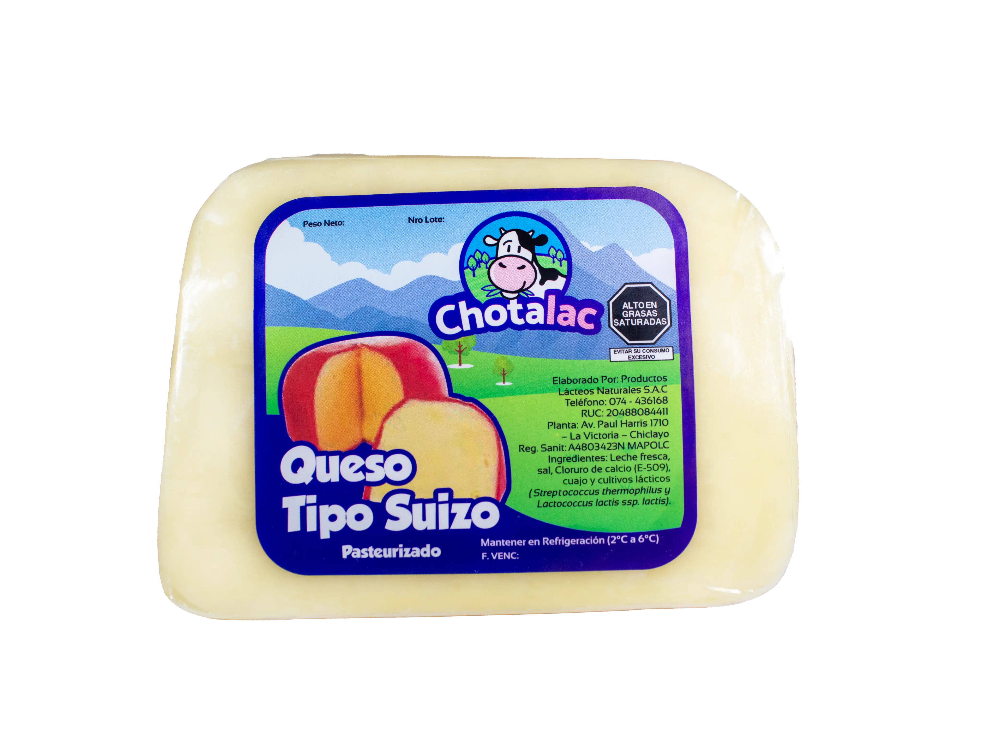 Queso Suizo Laminado
