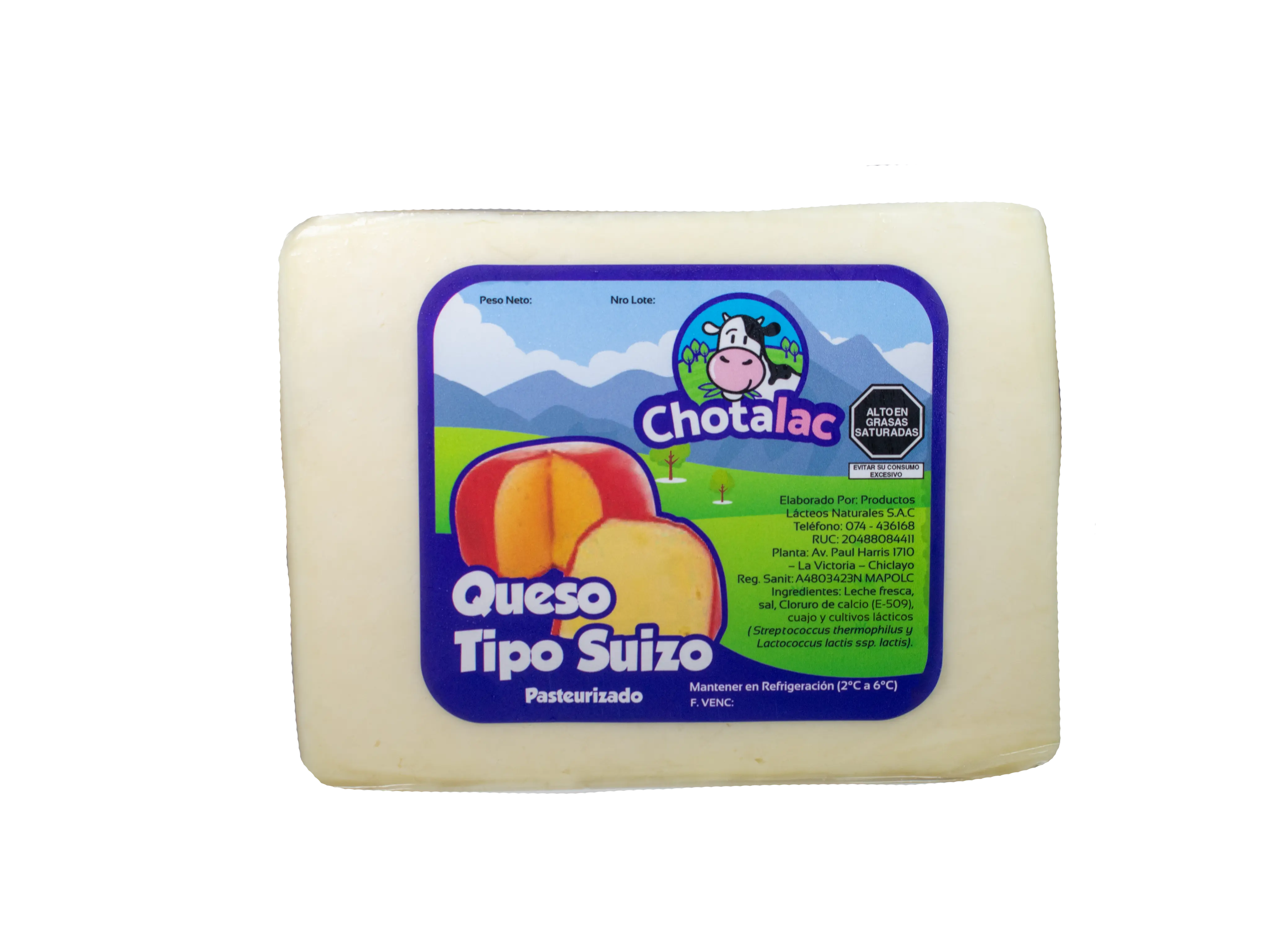Queso Suizo - 1 kg
